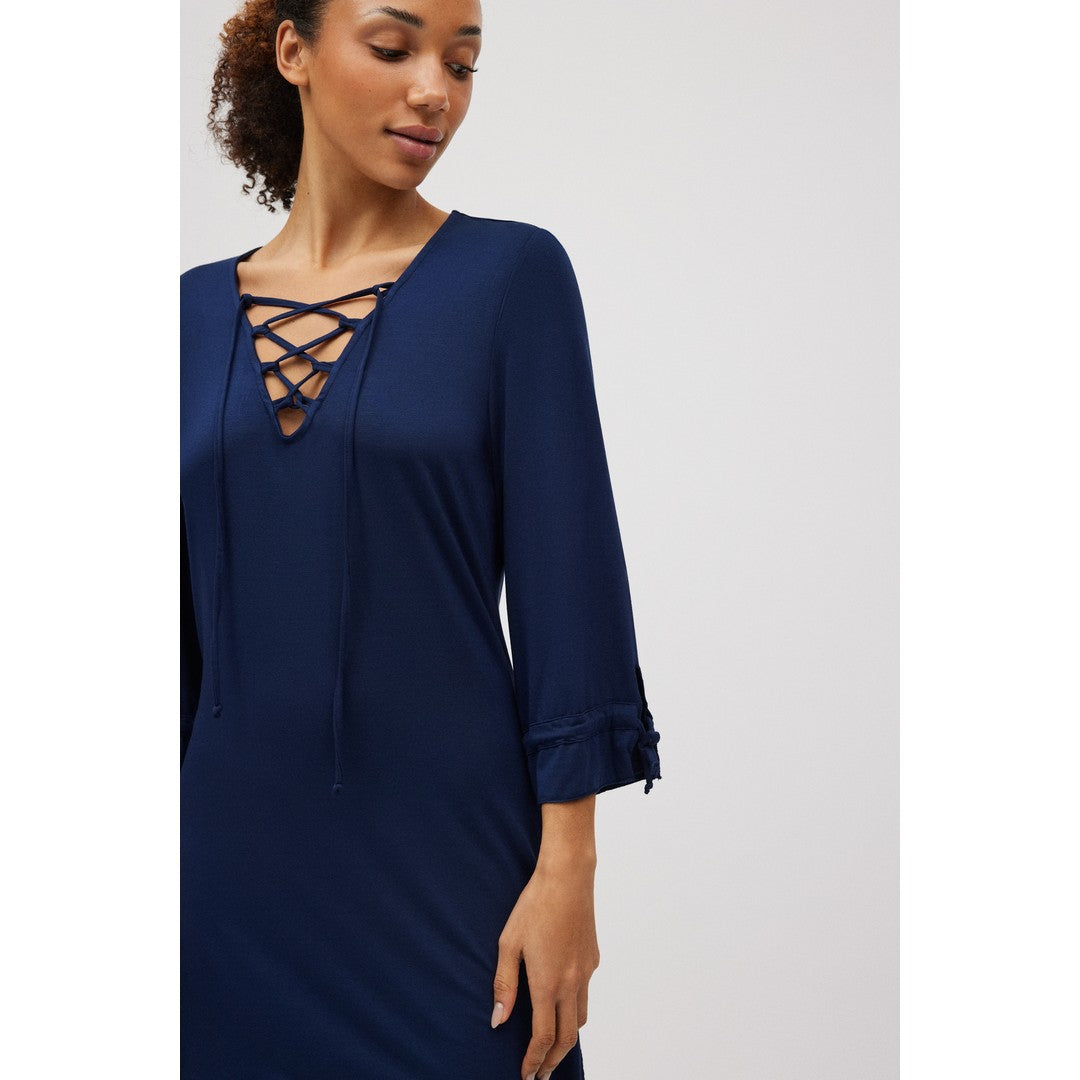 Ysabel Mora Beachwear Abito Corto A Maniche 3/4 Donna - 86114