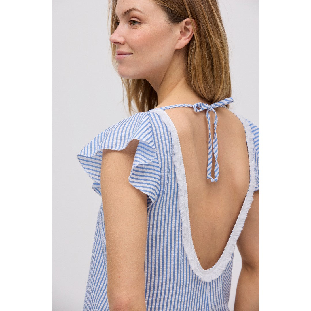 Ysabel Mora Beachwear Abito Corto Annodato Sul Retro Donna - 86120