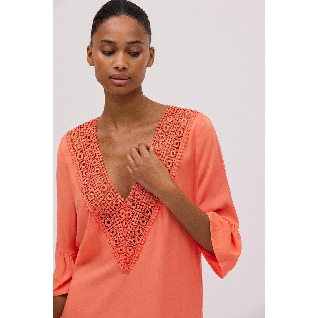 Ysabel Mora Beachwear Abito Fluido Tinta Unita Donna - 86133