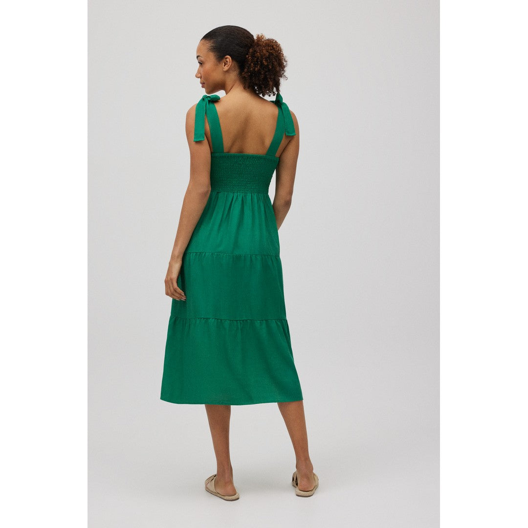 Ysabel Mora Beachwear Abito Midi Con Spalline E Fiocco Donna - 86145