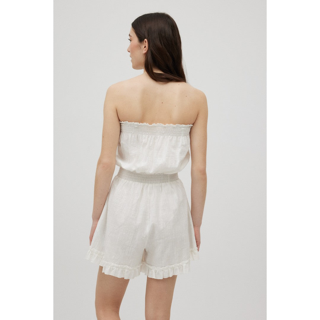 Ysabel Mora Beachwear Abito Tuta Corto Con Spalline Removibili Donna - 86146