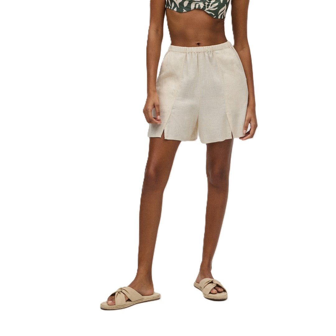 Ysabel Mora Beachwear Pantaloncini Di Lino Donna - 86169
