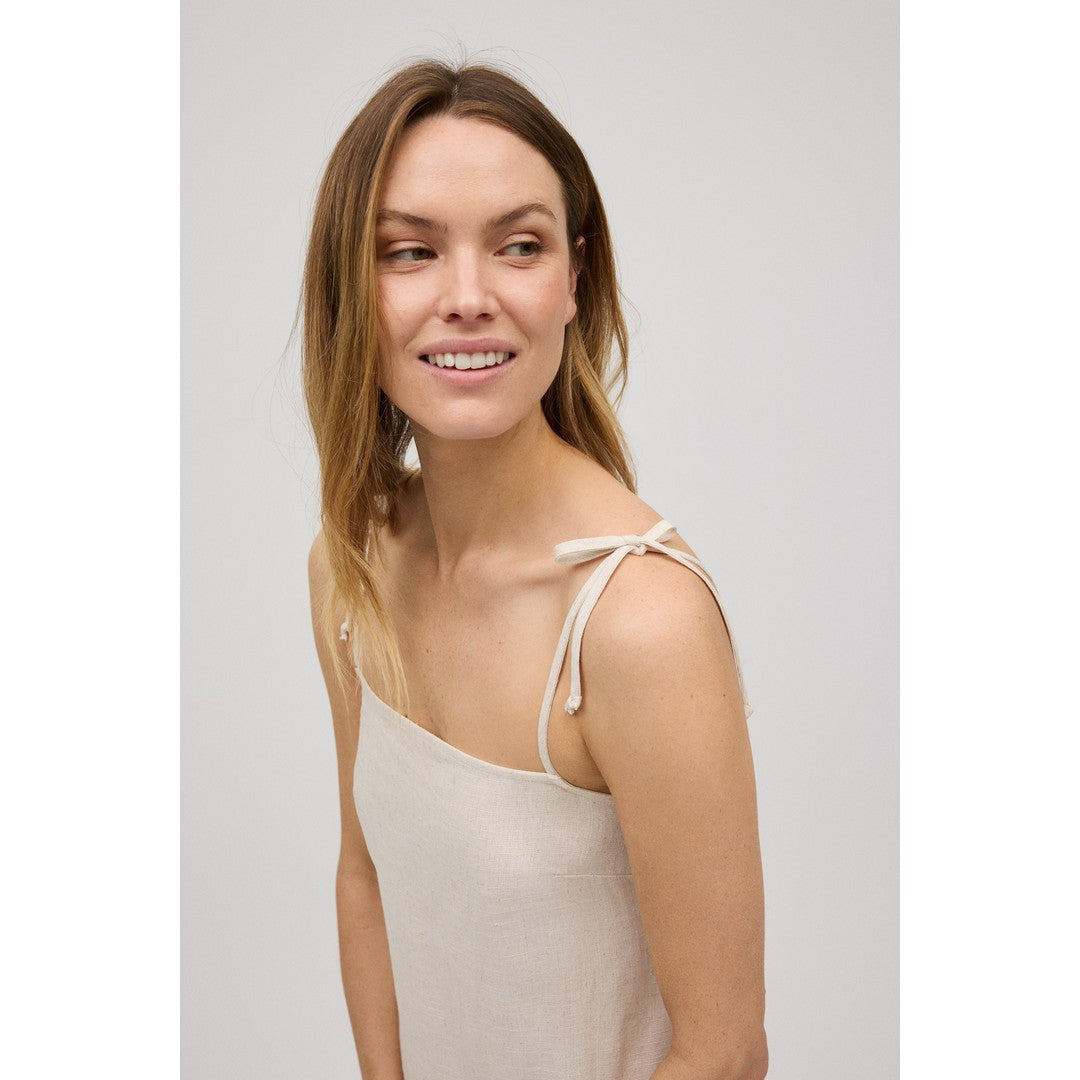 Ysabel Mora Beachwear Abito Corto In Lino Donna - 86172