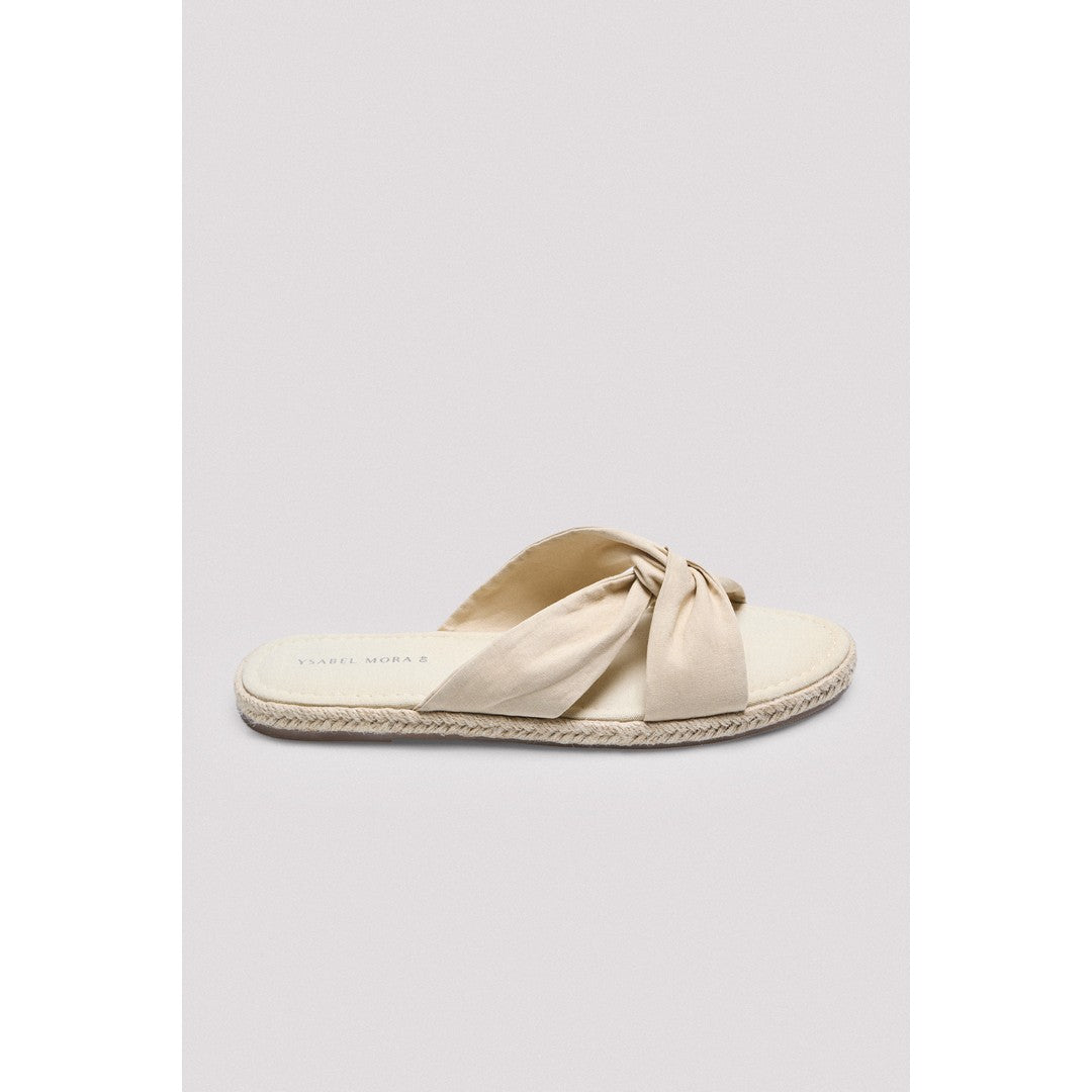 Ysabel Mora Beachwear Sandali Flat Donna In Tessuto Donna - 86197