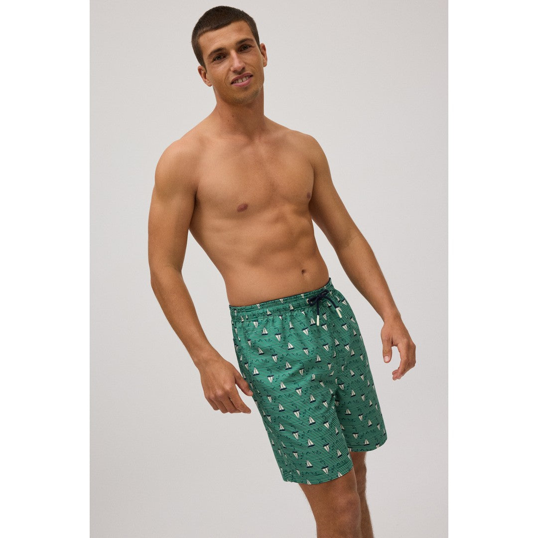 Ysabel Mora Beachwear Costume Pantaloncino Uomo Lungo Leggero - 90315