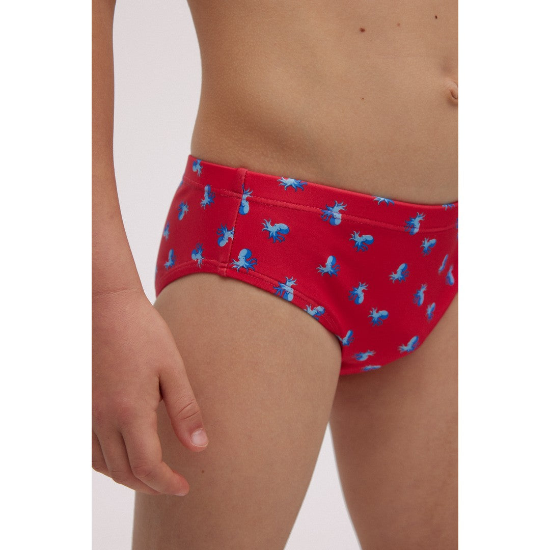 Ysabel Mora Beachwear Slip Mare Bambino Stampato - 93058