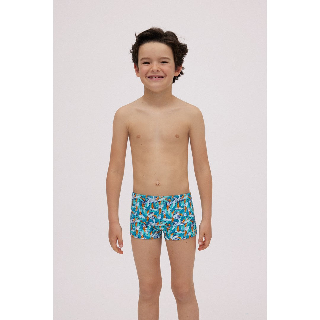 Ysabel Mora Beachwear Costume Boxer Da Bambino Con Stampa - 93059