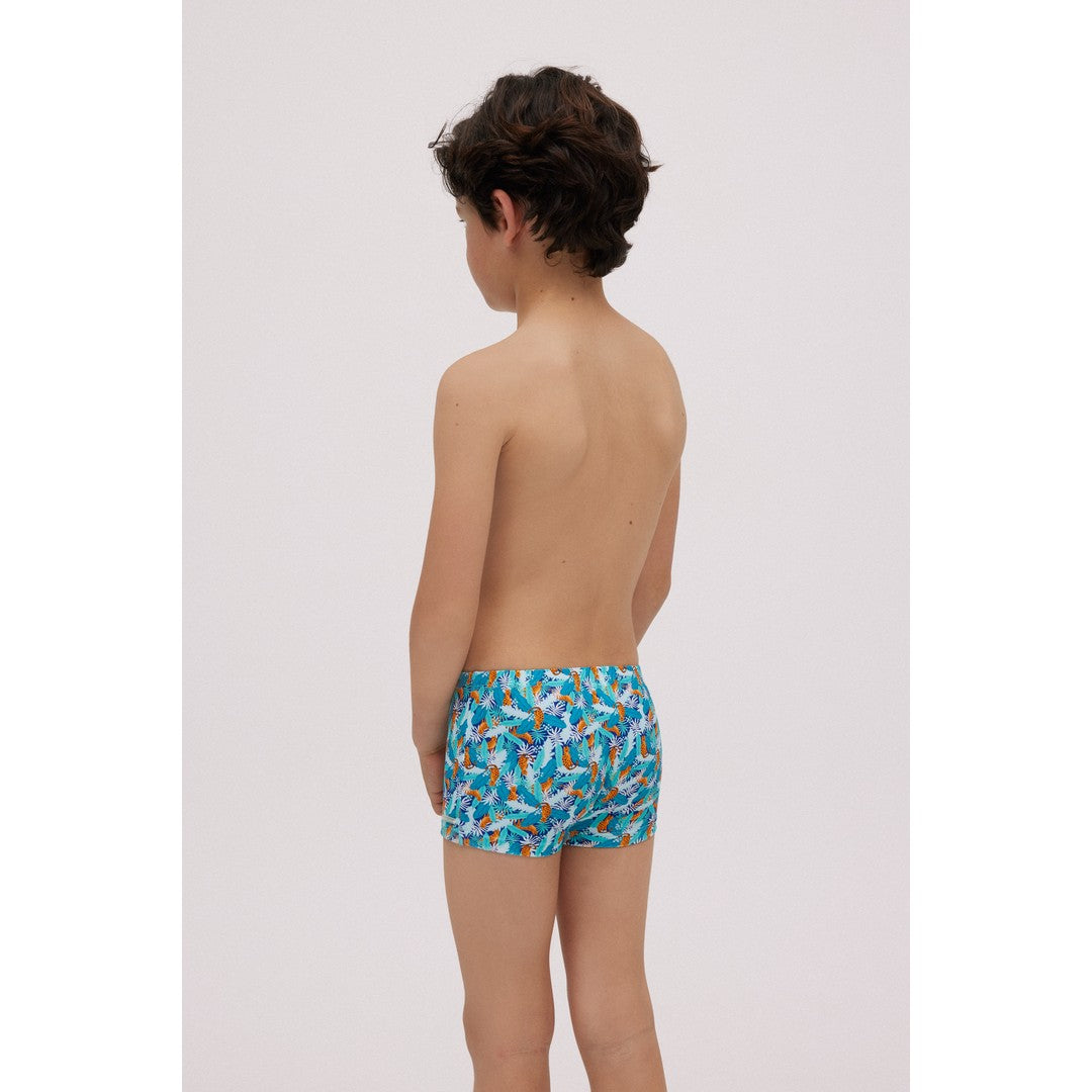 Ysabel Mora Beachwear Costume Boxer Da Bambino Con Stampa - 93059