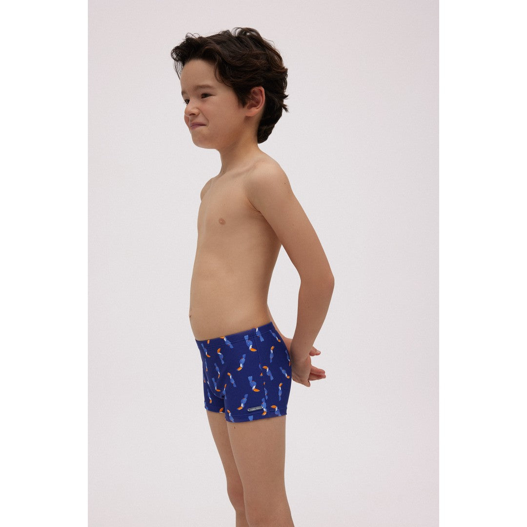 Ysabel Mora Beachwear Costume Boxer Da Bambino Con Stampa - 93060