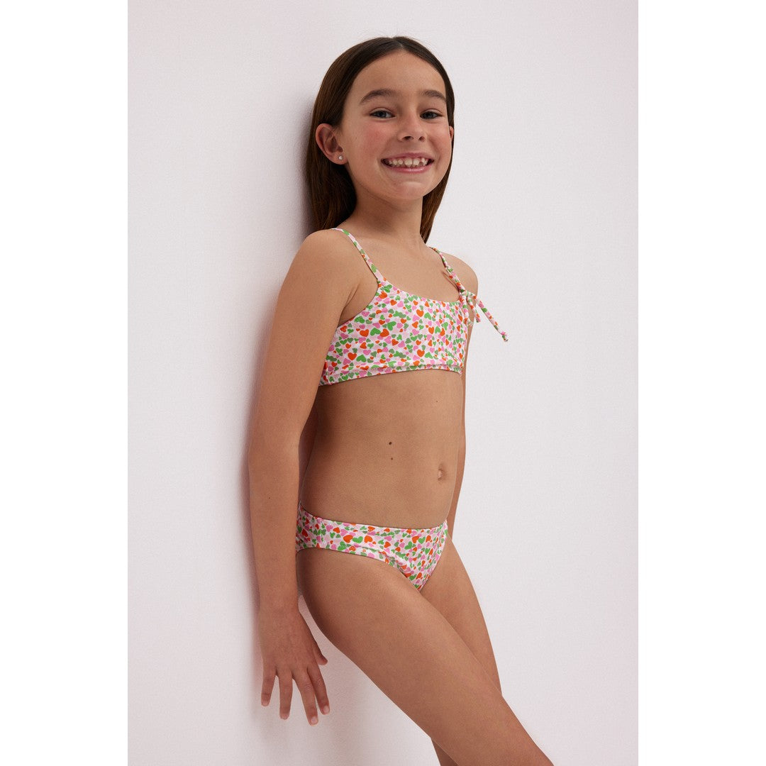 Ysabel Mora Beachwear Set Bikini Con Fiocco Bambina - 95111