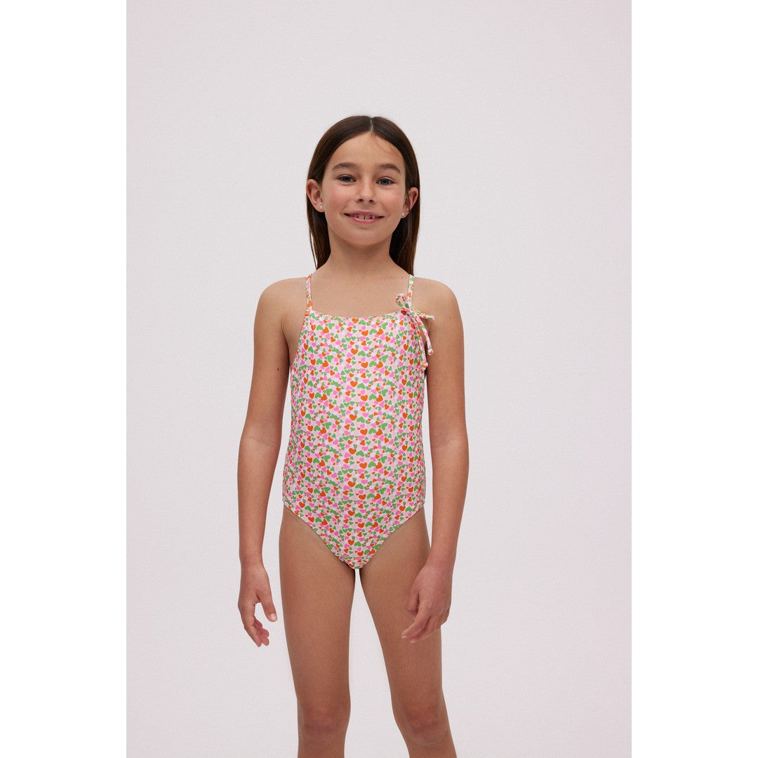 Ysabel Mora Beachwear Costume Da Bagno Per Bambina Intero - 95114