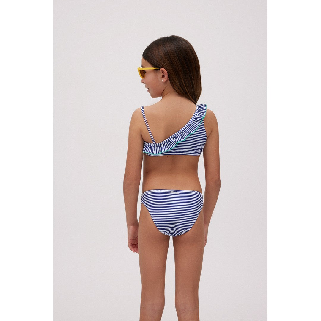 Ysabel Mora Beachwear Set Bikini Con Volant Bambina - 95121