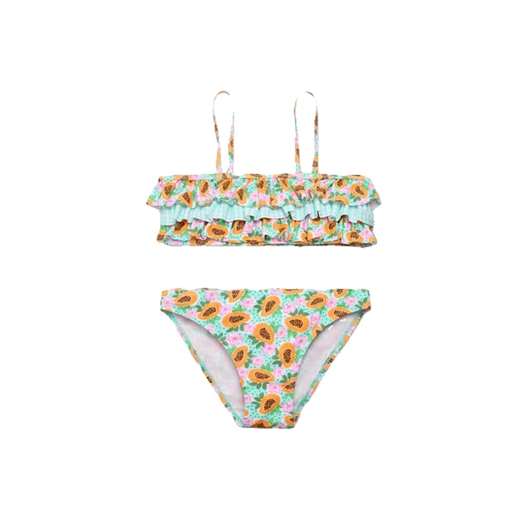 Ysabel Mora Beachwear Set Bikini Con Volant Bambina - 95128