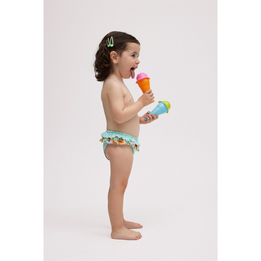 Ysabel Mora Beachwear Costume Slip Bimba Con Stampa - 95130