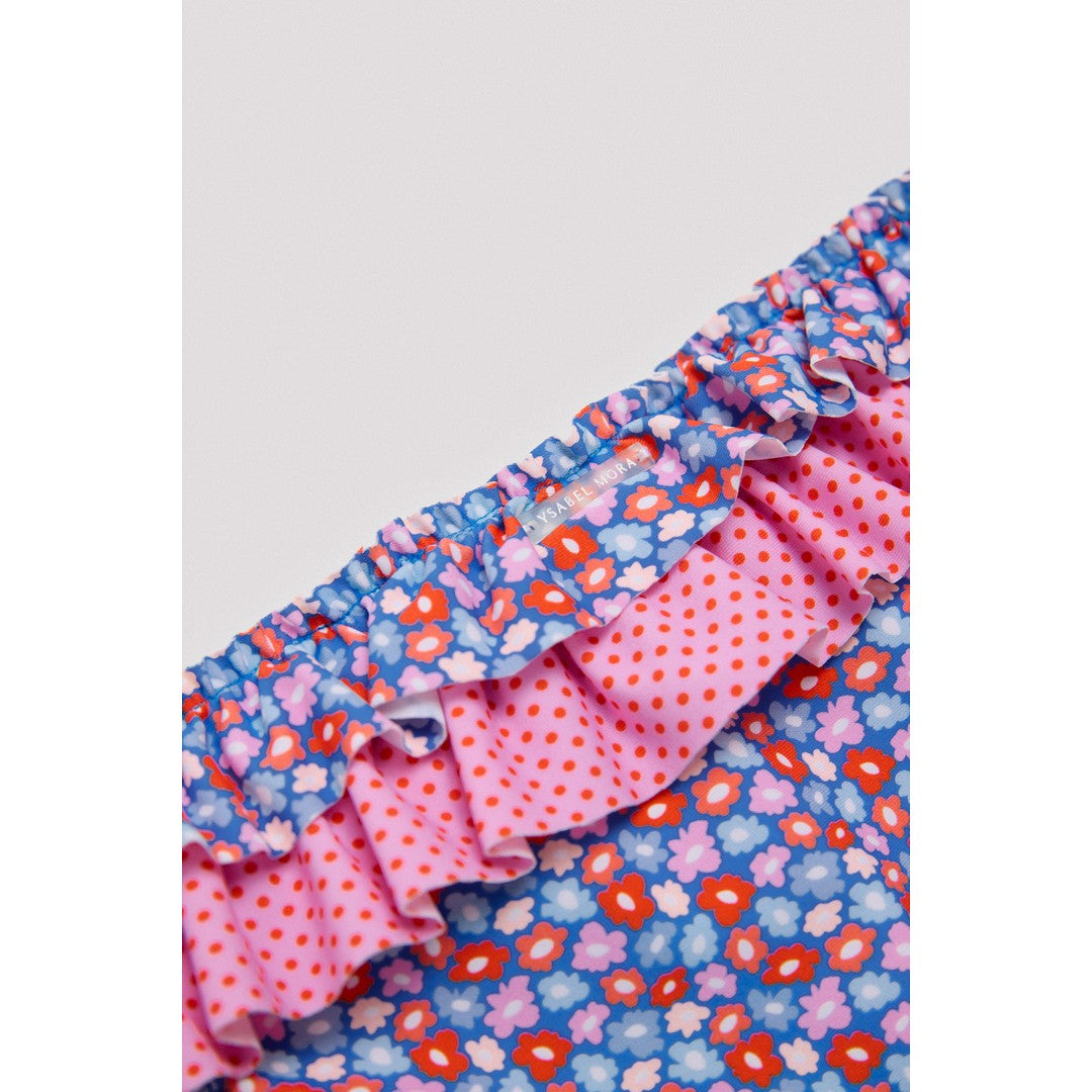 Ysabel Mora Beachwear Costume Slip Bimba Con Stampa - 95131