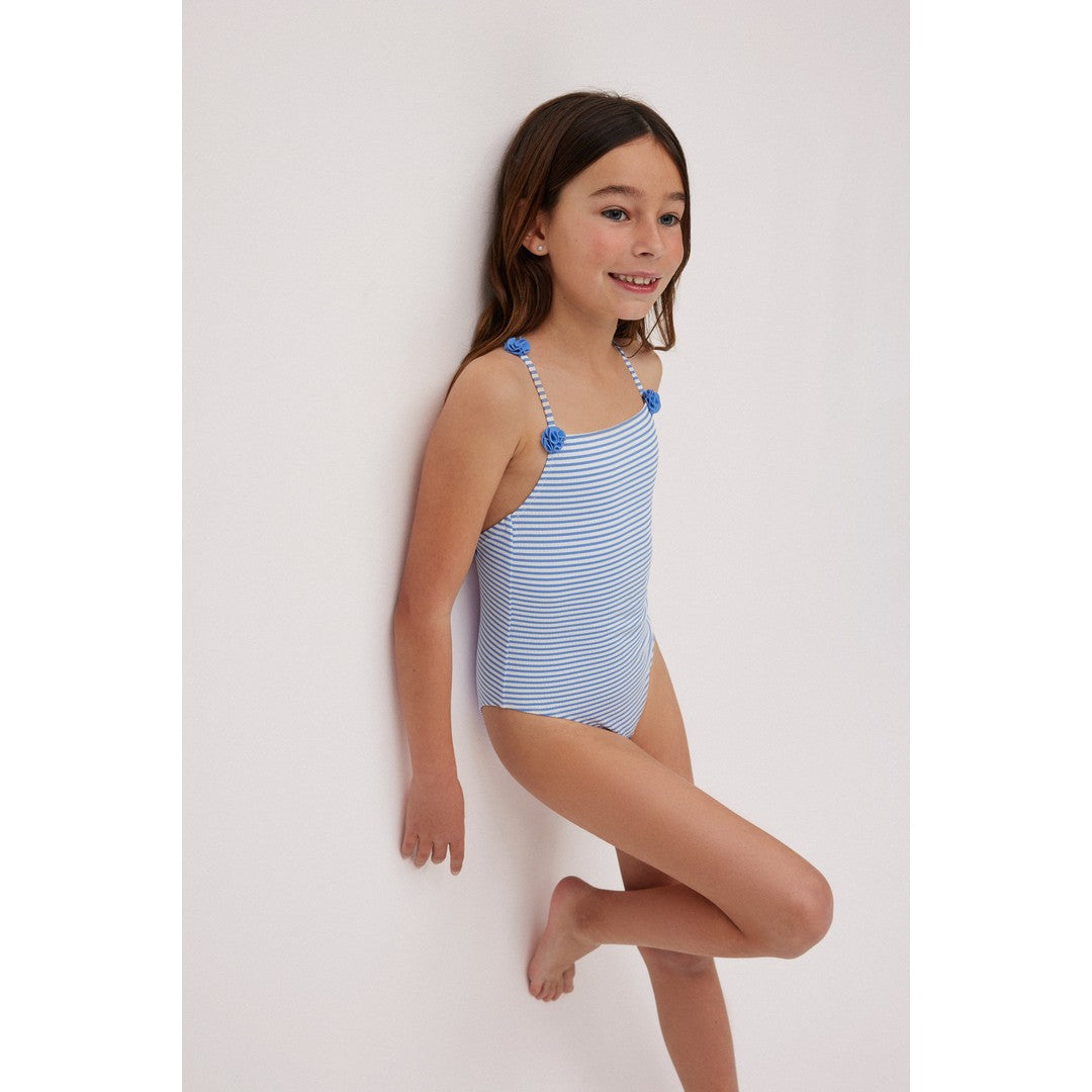 Ysabel Mora Beachwear Costume Da Bagno Per Bambina Intero - 95132