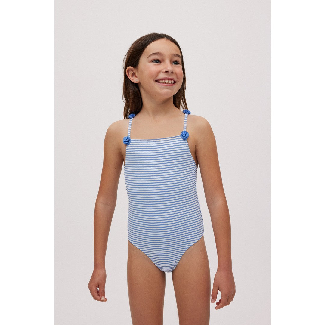 Ysabel Mora Beachwear Costume Da Bagno Per Bambina Intero - 95132