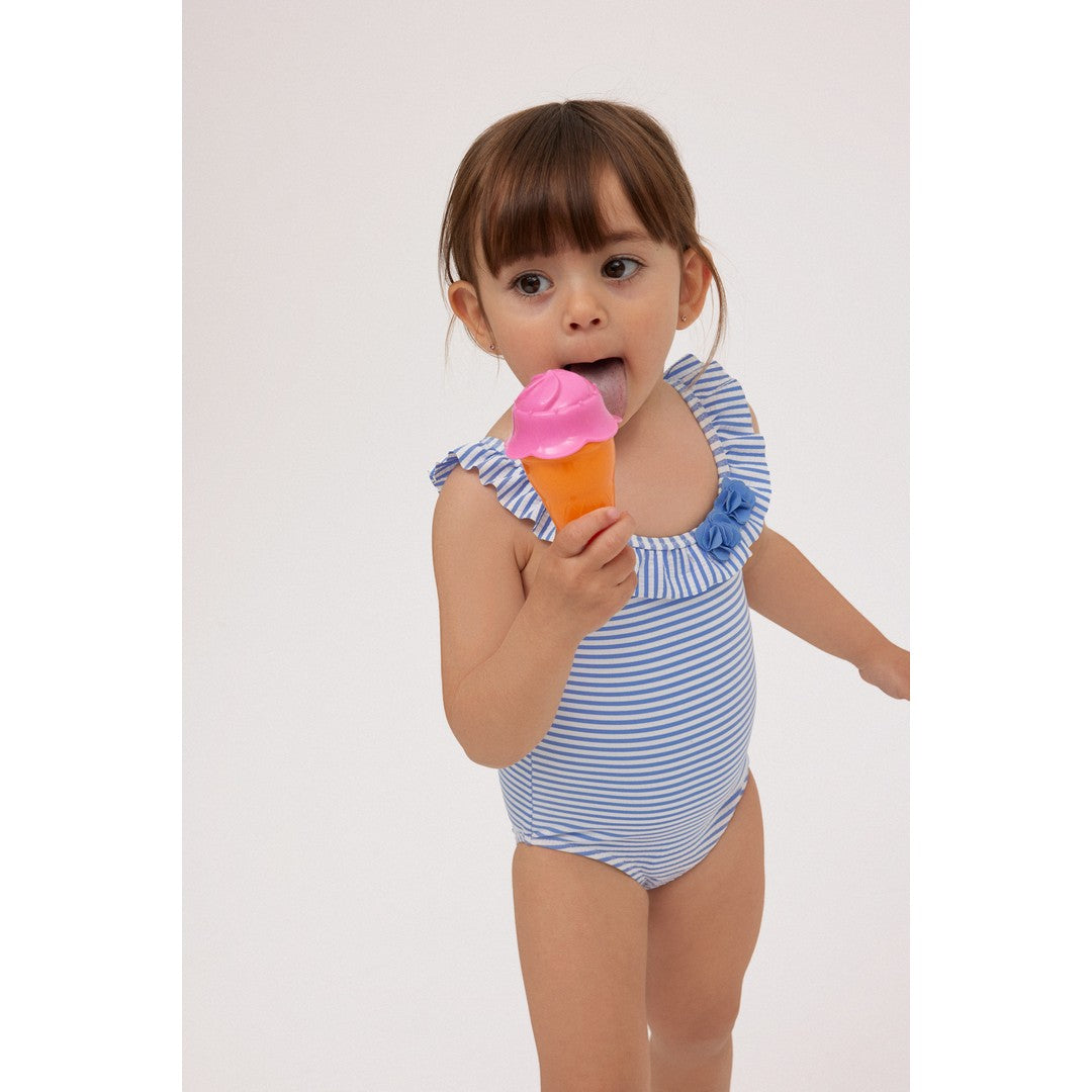 Ysabel Mora Beachwear Costume Da Bagno Per Bambina Intero - 97049