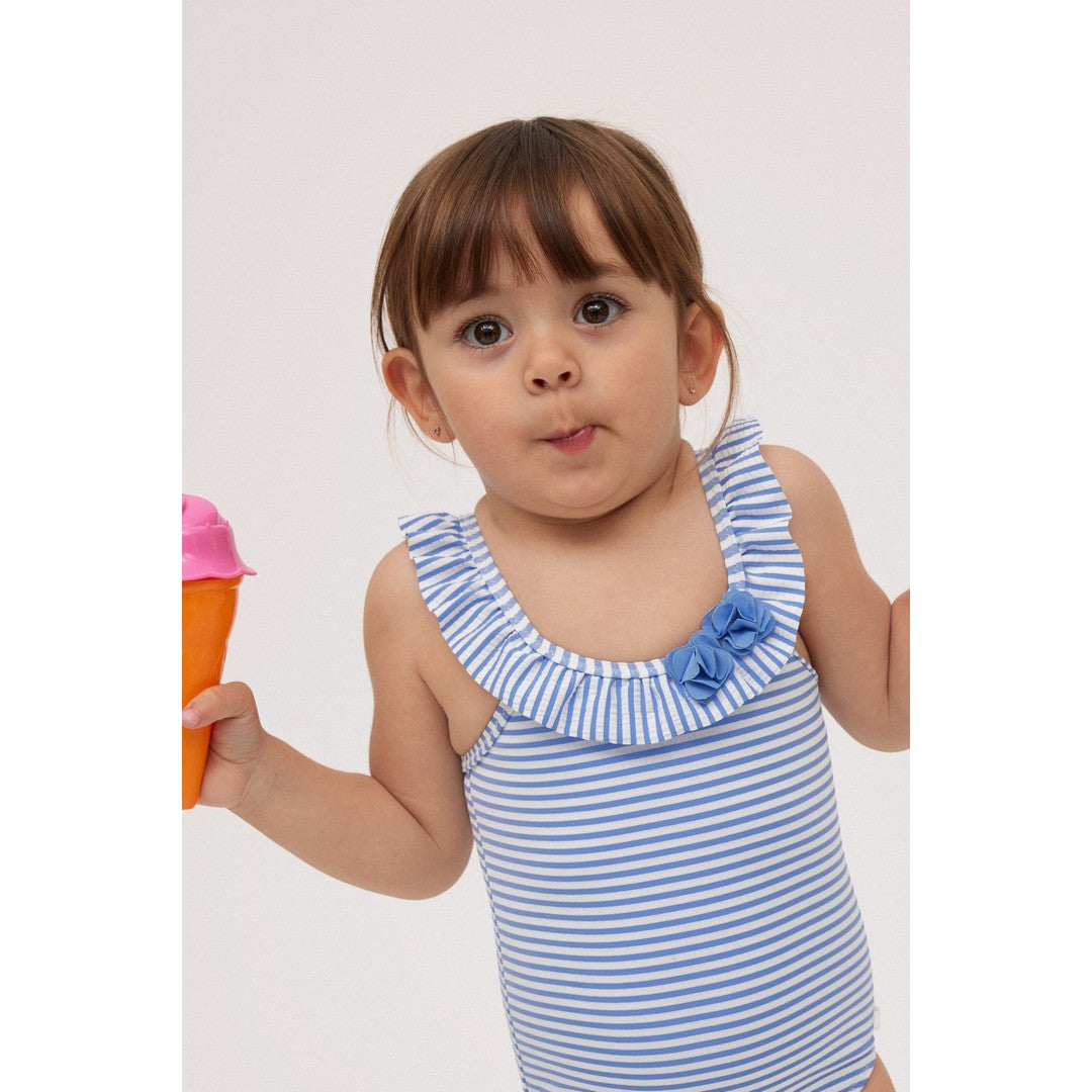 Ysabel Mora Beachwear Costume Da Bagno Per Bambina Intero - 97049