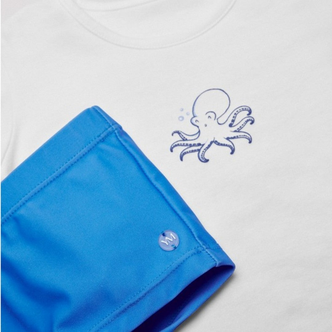 Ysabel Mora Beachwear Completo Bambino Costume Boxer E Maglietta - 97078