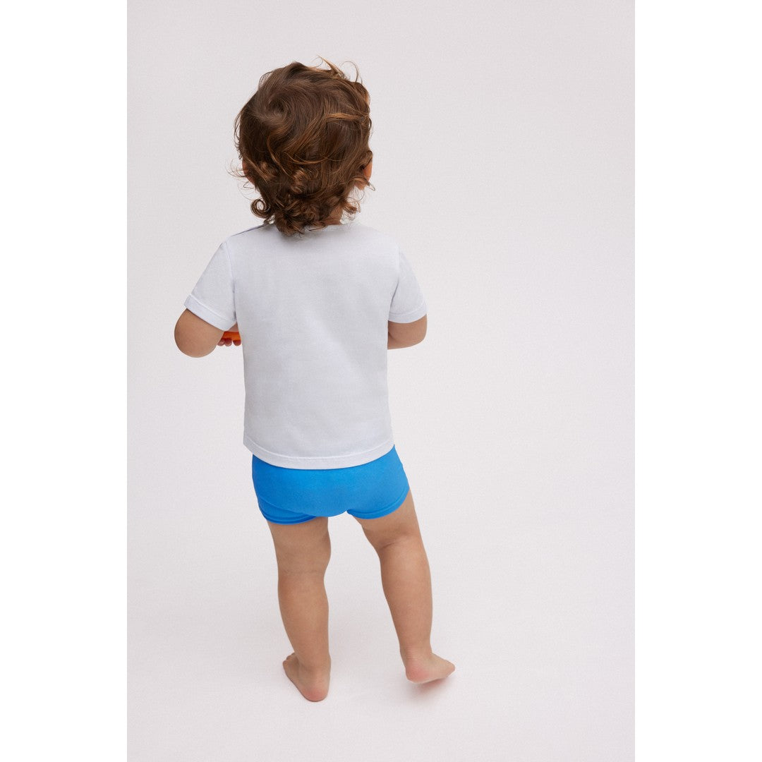 Ysabel Mora Beachwear Completo Bambino Costume Boxer E Maglietta - 97078