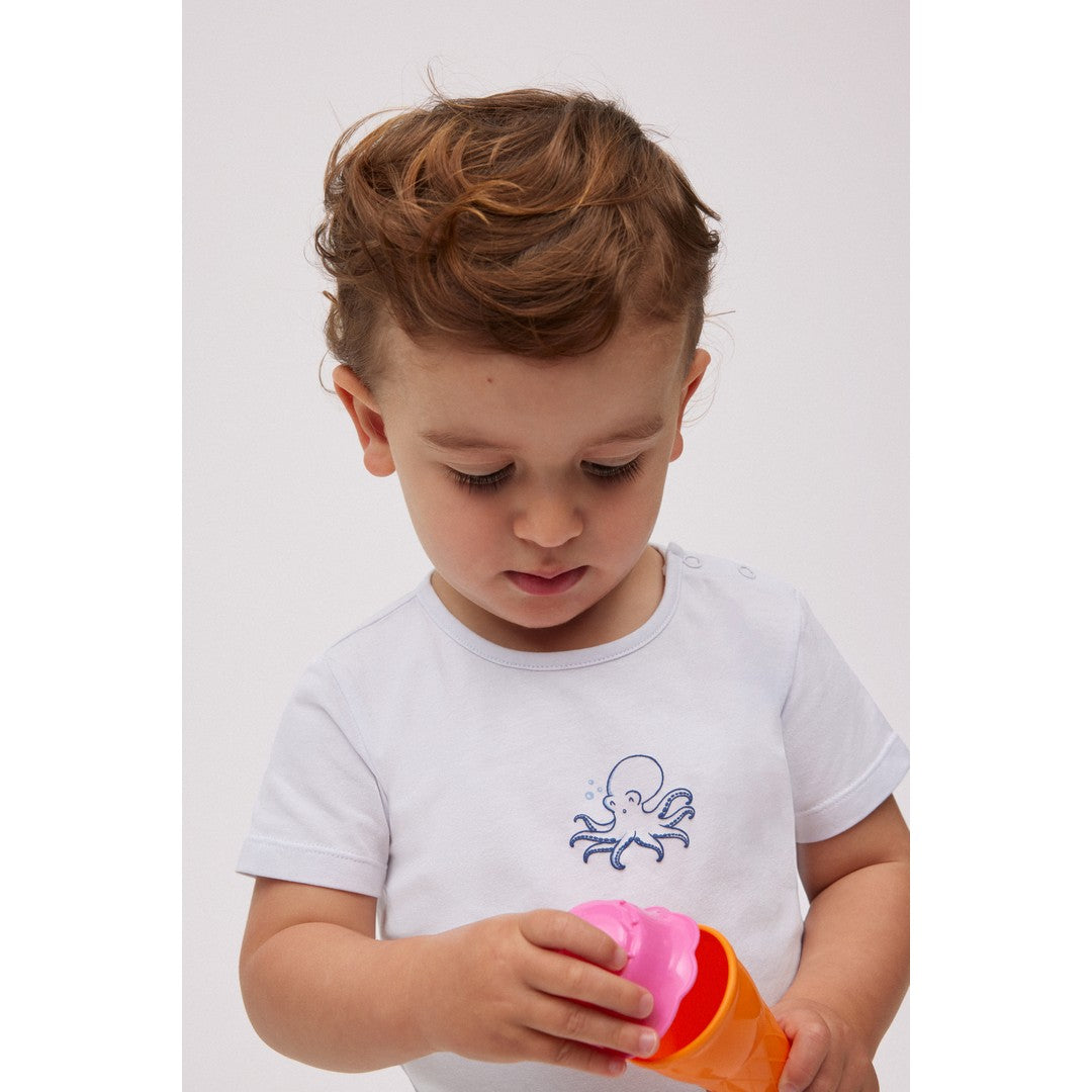 Ysabel Mora Beachwear Completo Bambino Costume Boxer E Maglietta - 97078