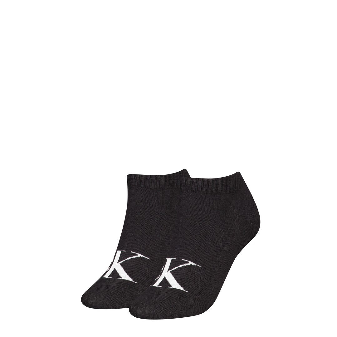 Calvin Klein Donna 2P Sneaker Logo Nero - 701228815 001