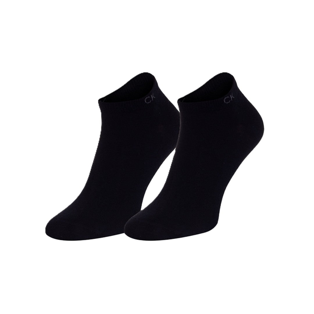 Calvin Klein Donna 2P Sneaker small Logo Nero - 701218772 001