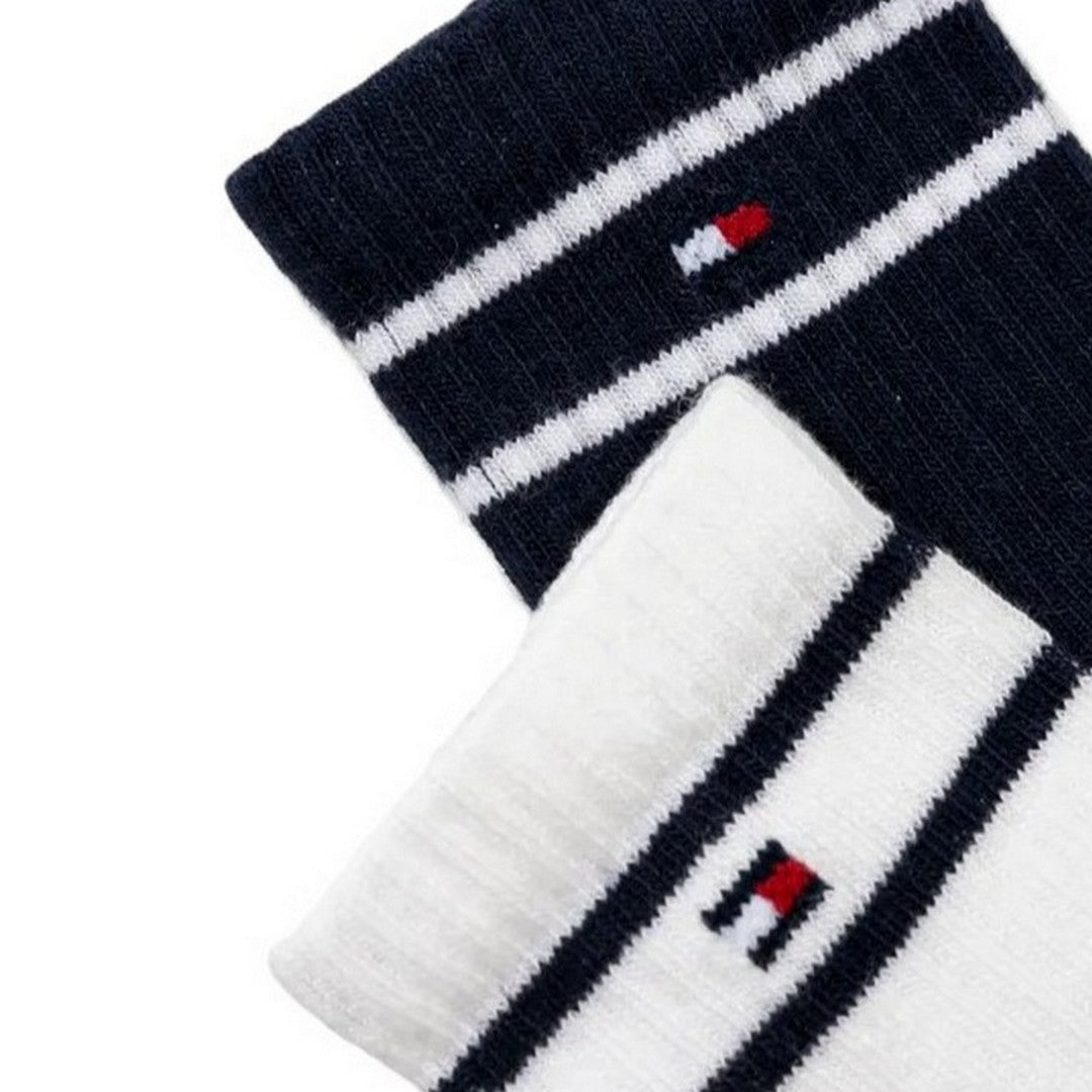 Tommy Hilfiger Kids 2P calza small flag blu - 701232723 001