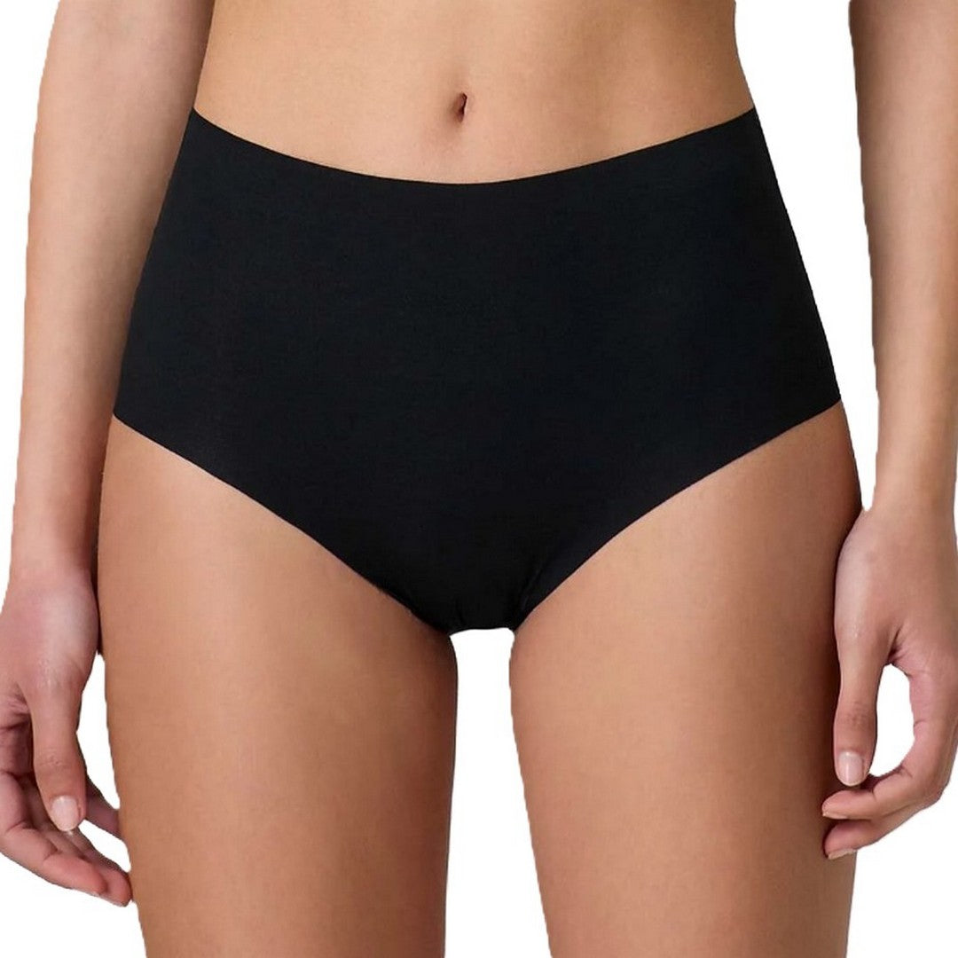 Jadea Slip alto donna taglio Laser Nero