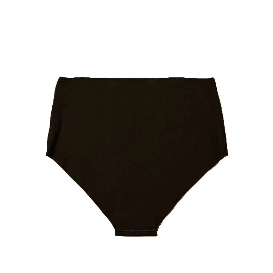 Jadea Slip alto donna taglio Laser Nero