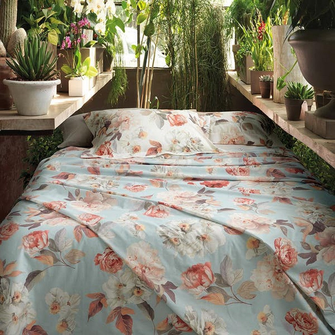 Gabel copriletto matrimoniale leggero Peony