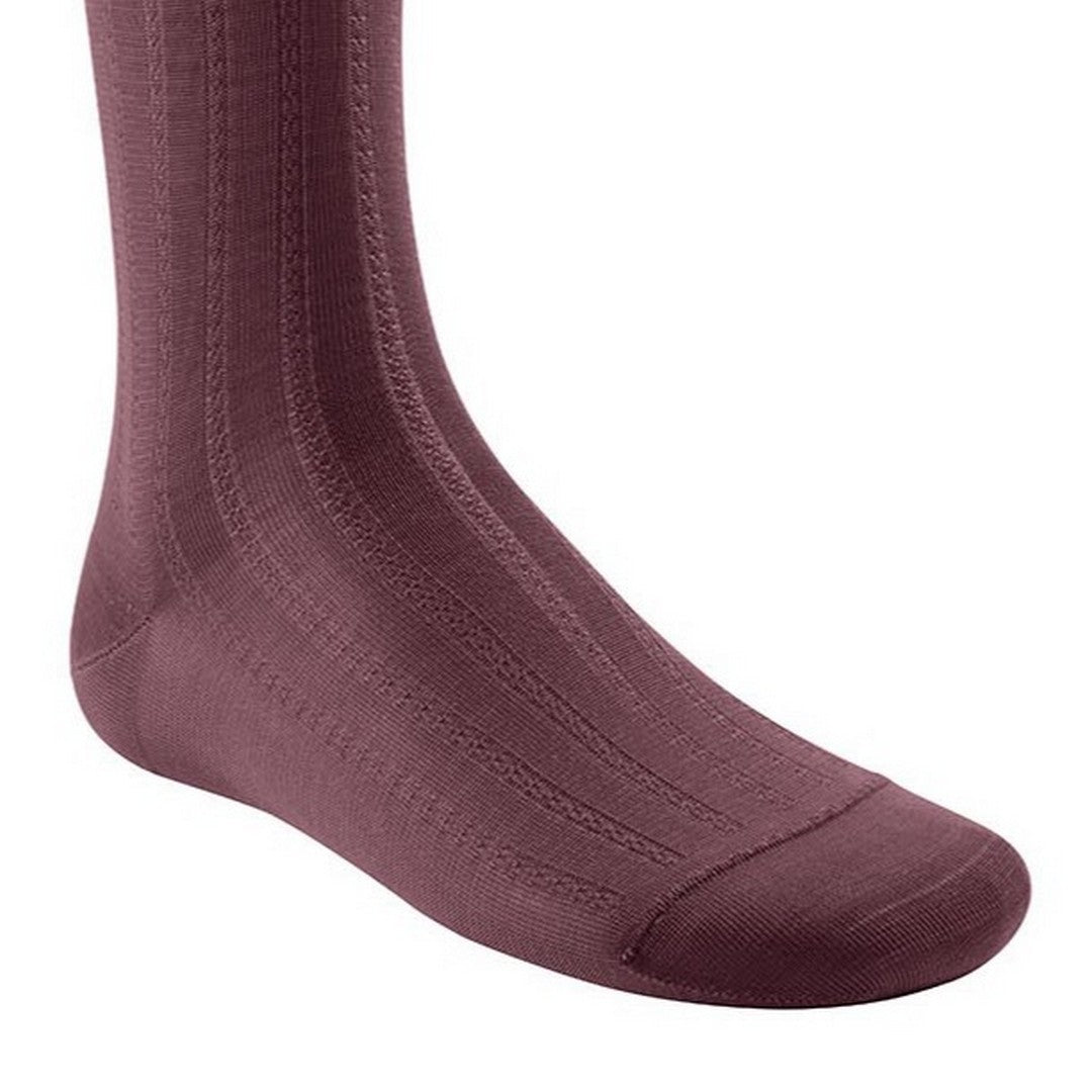 Dublo calza lunga uomo Costa Derby Filoscozia Bordò CD 0335 064