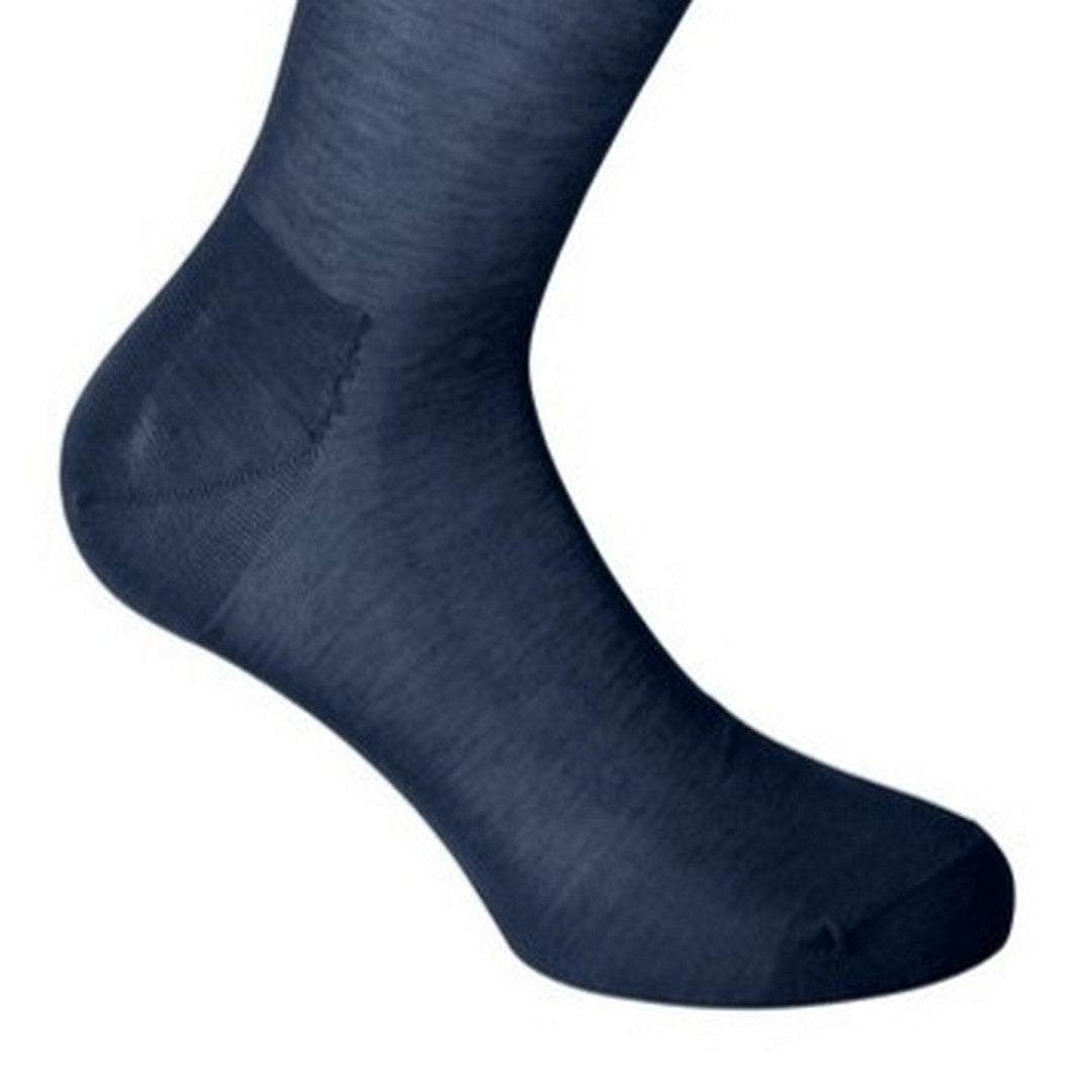 Dublo calza lunga uomo Super Chiffon 1/2 oncia Blu CD 2809S 051