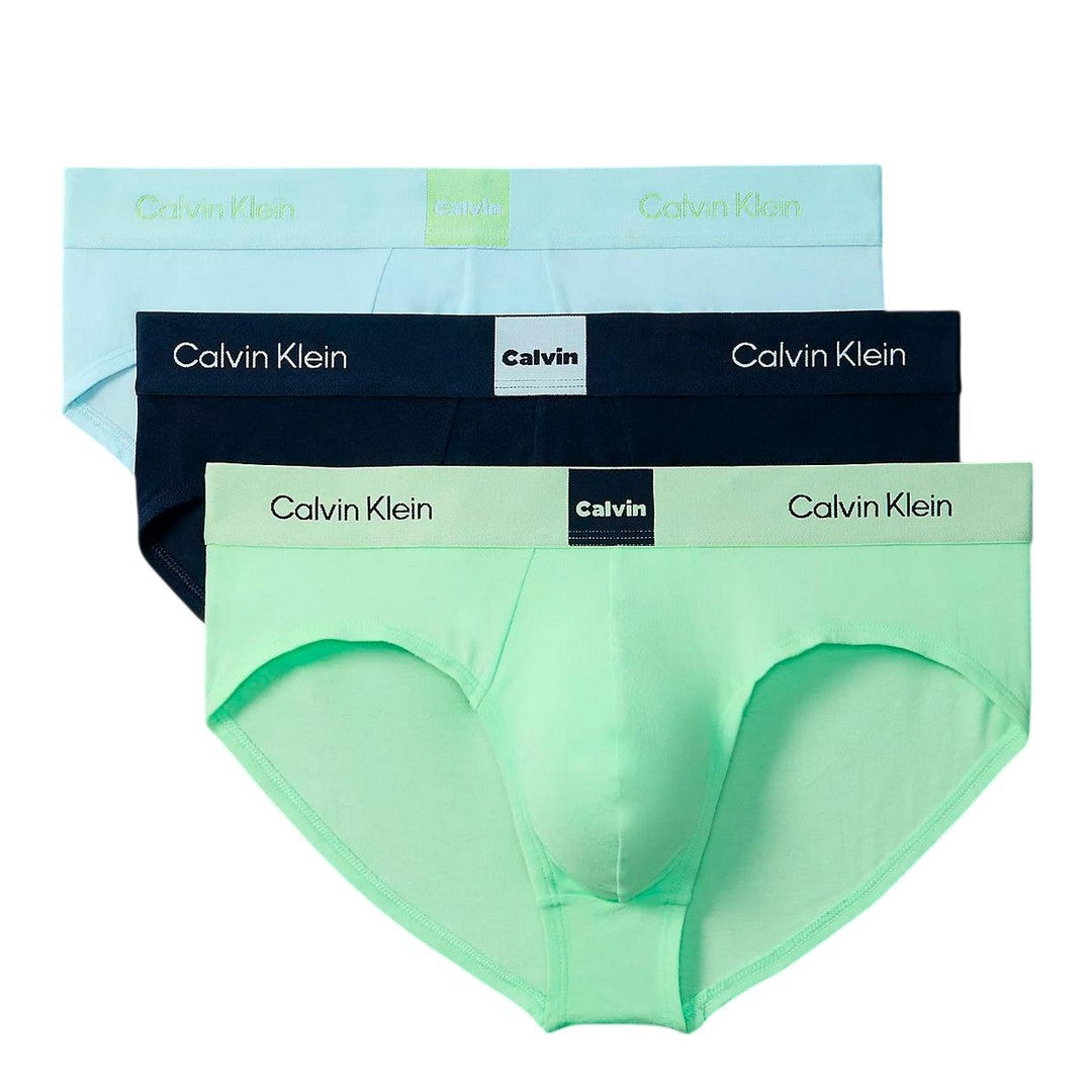 Calvin Klein Slip Uomo Icon Logo Graphic 3 Pack -LV00NB44753U3