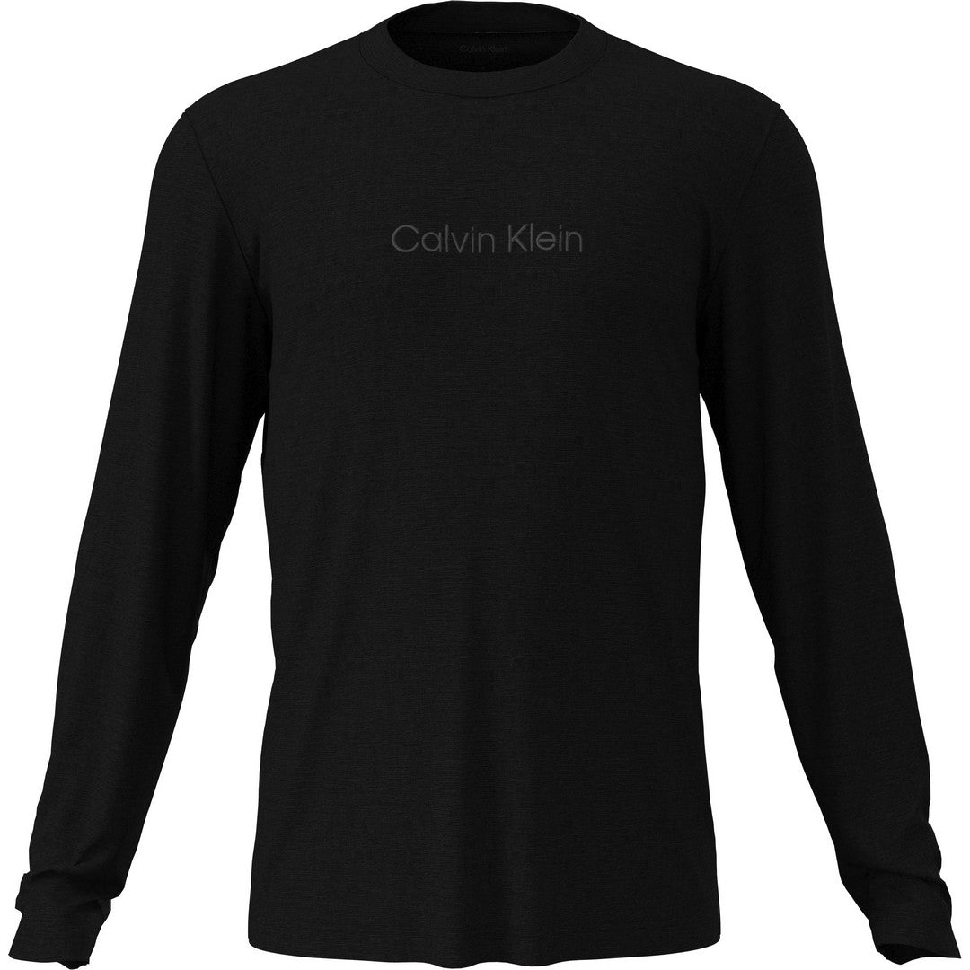 Calvin Klein Set Pigiama Uomo Manica Lunga E Pantaloni In Popeline Di Cotone