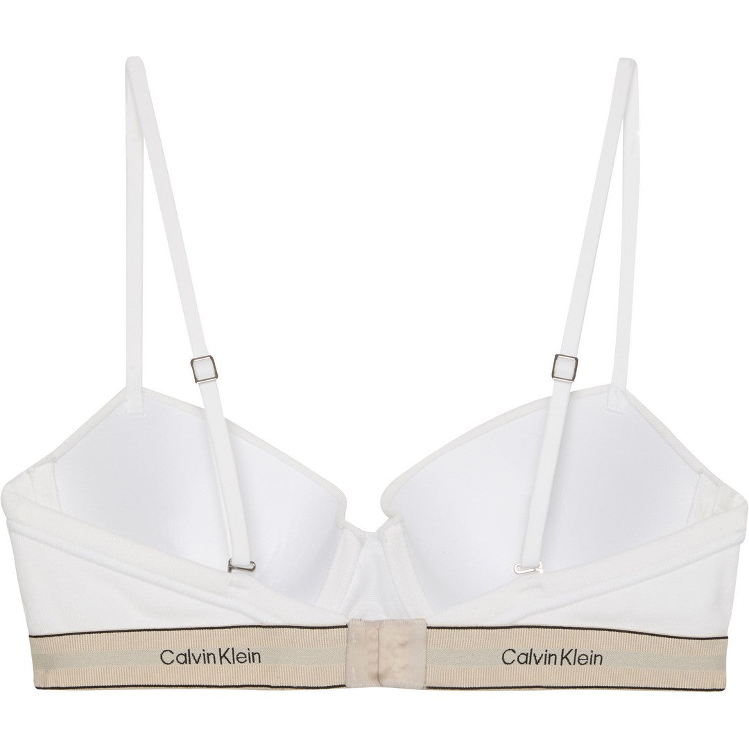 Calvin Klein Push-Up Donna Con Scollatura Profonda Minimalist Mesh LV00QF8452100