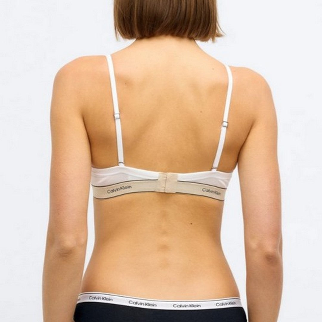 Calvin Klein Push-Up Donna Con Scollatura Profonda Minimalist Mesh LV00QF8452100