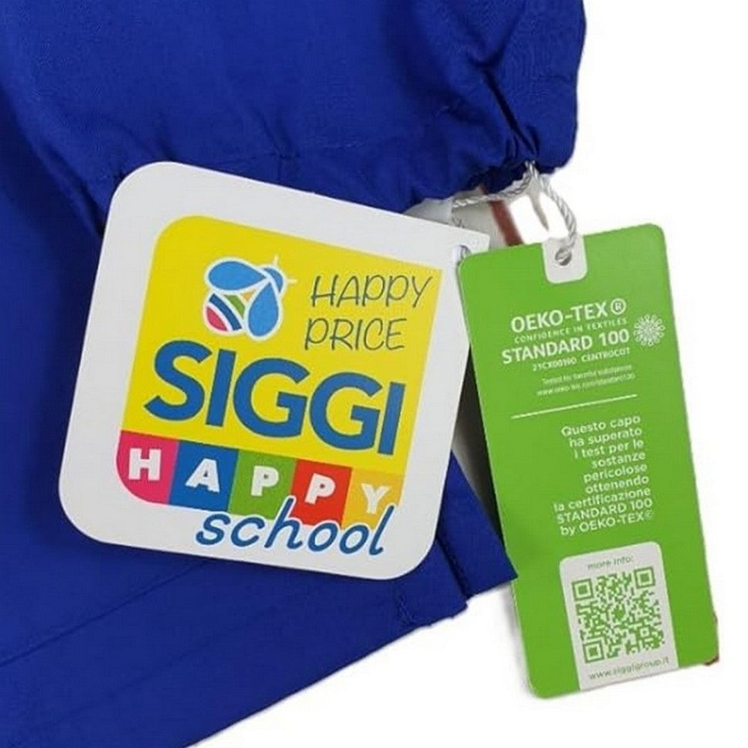 Siggi Happy School Grembiule Scuola Bambina Con Zip