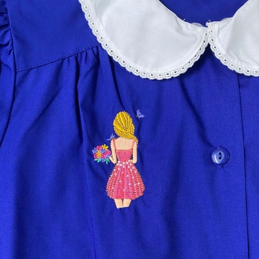 Siggi Happy School Grembiule Scuola Bambina Con Bottoni