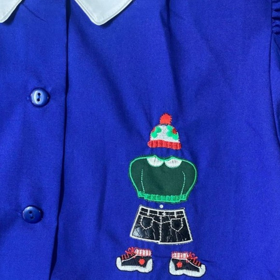 Siggi Happy School Grembiule Scuola Bambina Con Bottoni