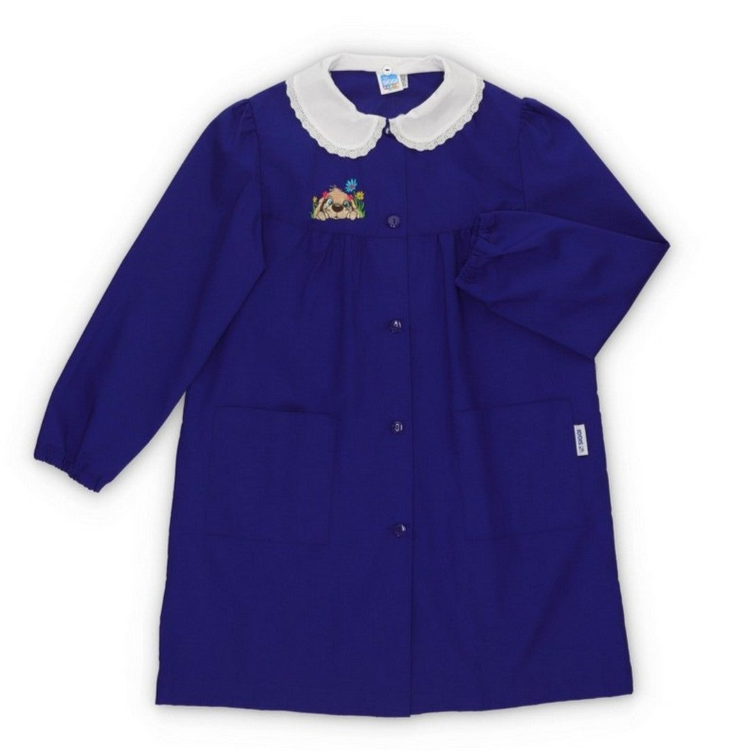 Siggi Happy School Grembiule Scuola Bambina Con Bottoni