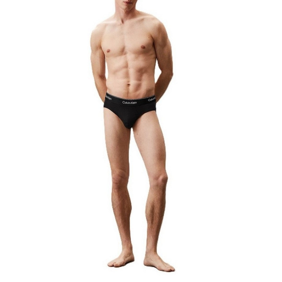Calvin Klein Underwear Uomo Slip In Confezione Da 3 - Cotton St - LV00NB4388 TM6