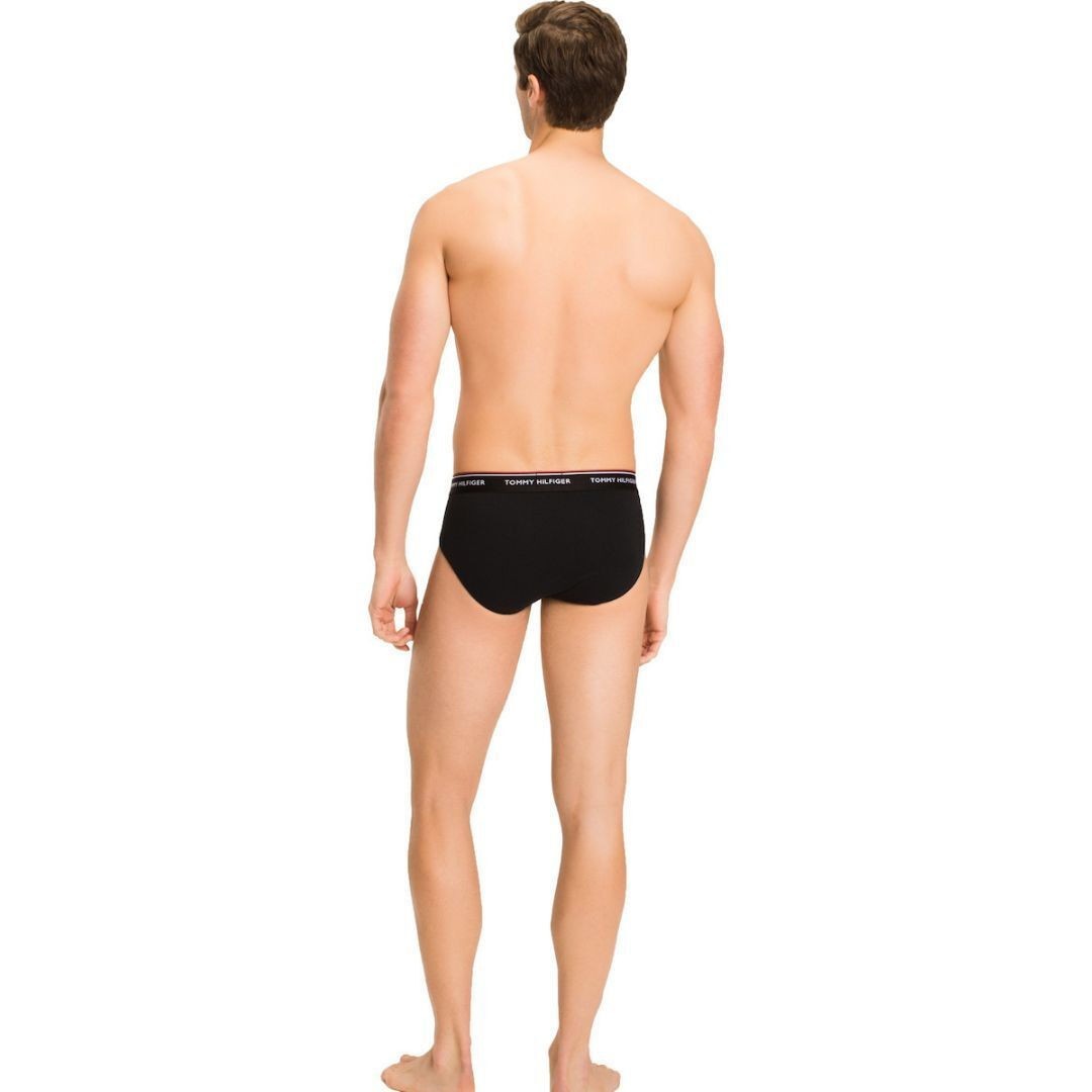 Tommy Hilfiger Slip Uomo 3Pack Premium Essential Cotton Stretch 1U87903766 990