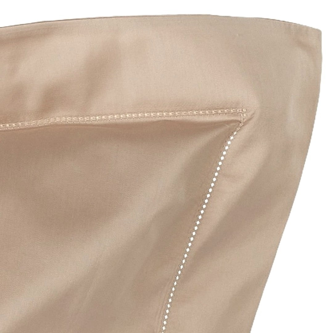 Maestri Cotonieri Home Coppia Federe in Raso di Cotone orlo a giorno