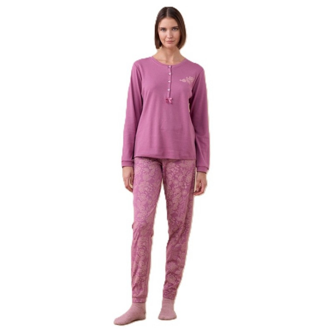 Noidinotte Pigiama Donna Caldo Cotone - FA009269