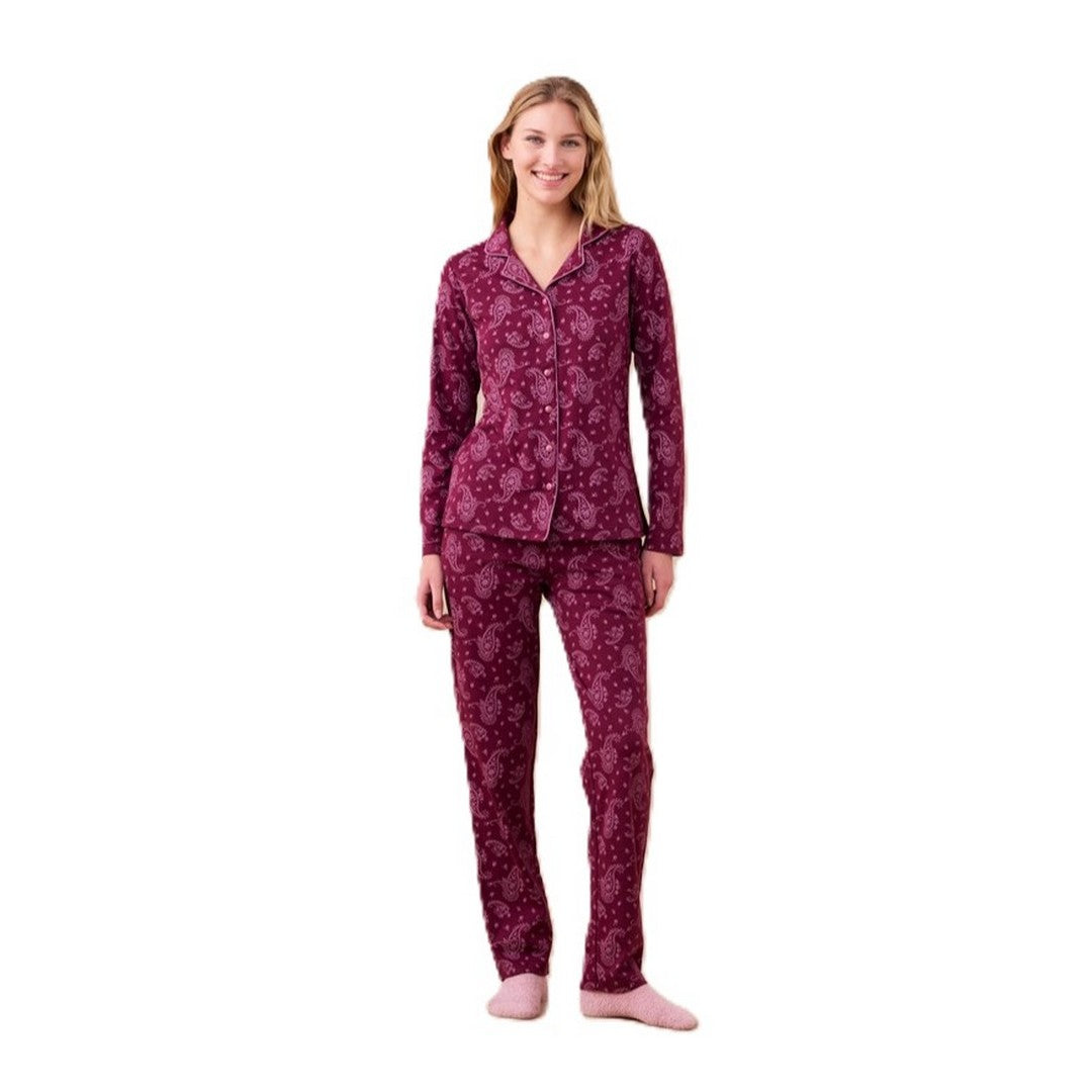 Noidinotte Pigiama Donna Caldo Cotone - FA009286