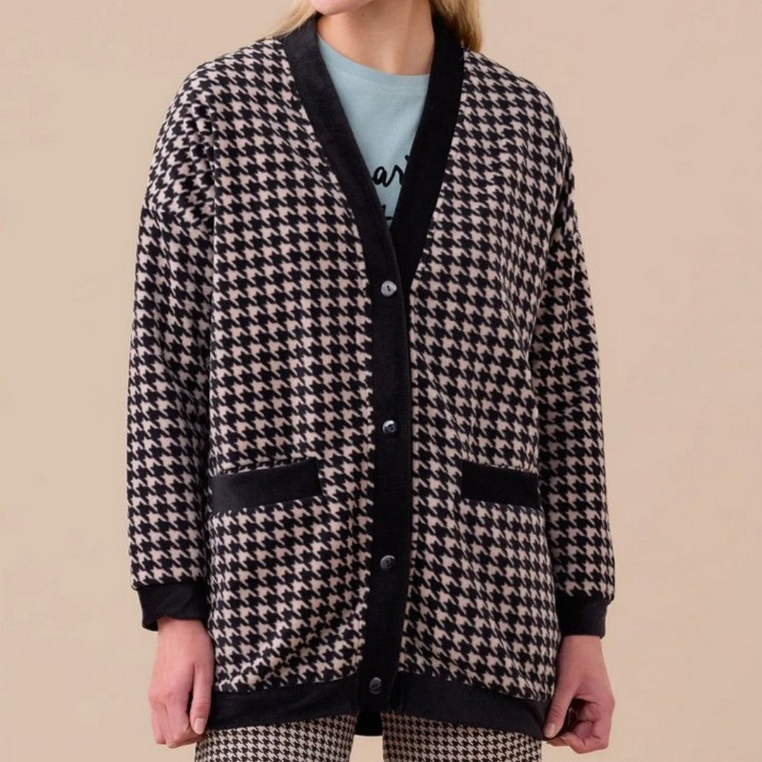 Noidinotte Cardigan Donna Micropile - GE003034