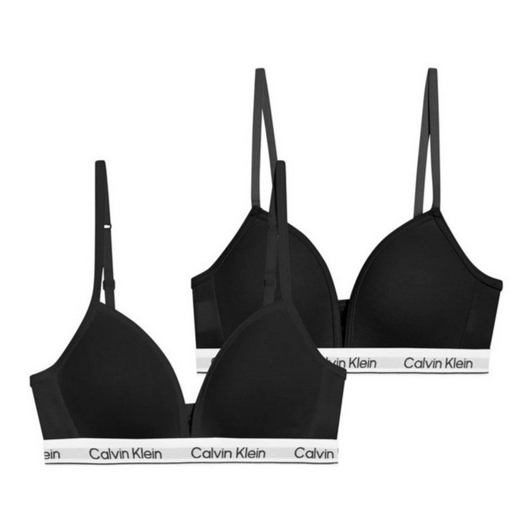 Calvin Klein Kids Reggiseni a Triangolo bambina set da 2 - G80G800741T-0SA