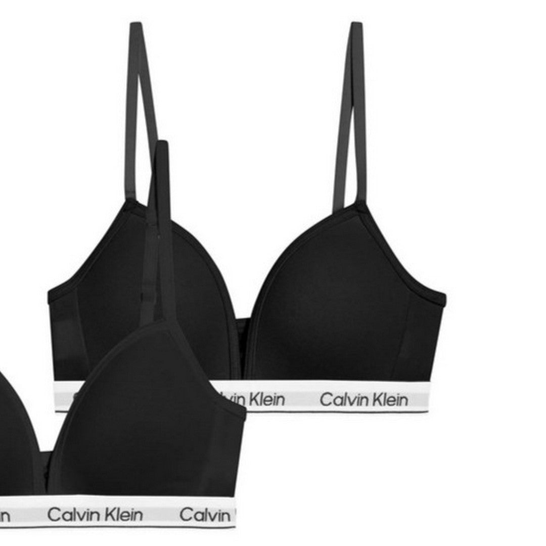 Calvin Klein Kids Reggiseni a Triangolo bambina set da 2 - G80G800741T-0SA